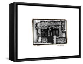 Café Charm, Paris II-Laura Denardo-Framed Stretched Canvas