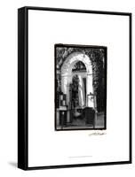 Café Charm, Paris III-Laura Denardo-Framed Stretched Canvas