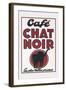 Cafe Chat Noir-null-Framed Art Print