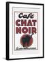 Cafe Chat Noir-null-Framed Art Print