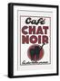 Cafe Chat Noir-null-Framed Art Print