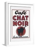 Cafe Chat Noir-null-Framed Art Print