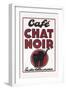 Cafe Chat Noir-null-Framed Art Print