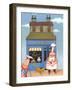 Cafe Chef I-Viv Eisner-Framed Art Print