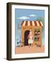 Cafe Chef II-Viv Eisner-Framed Art Print