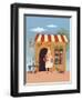 Cafe Chef II-Viv Eisner-Framed Art Print