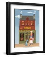 Cafe Chef IV-Viv Eisner-Framed Art Print