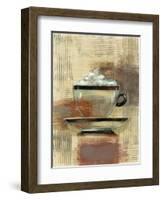 Cafe Classico II Neutral-Silvia Vassileva-Framed Art Print