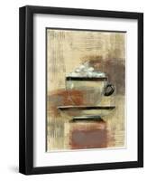 Cafe Classico II Neutral-Silvia Vassileva-Framed Art Print