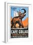 Cafe Collas Perles Des Indes Poster-null-Framed Giclee Print