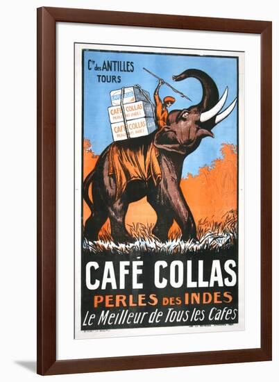 Cafe Collas Perles Des Indes Poster-null-Framed Giclee Print