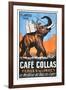 Cafe Collas Perles Des Indes Poster-null-Framed Giclee Print