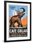 Cafe Collas Perles Des Indes Poster-null-Framed Giclee Print