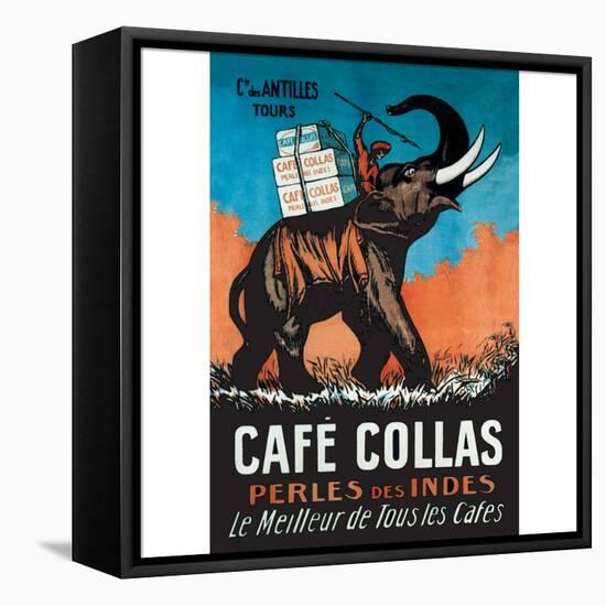 Cafe Collas-null-Framed Stretched Canvas