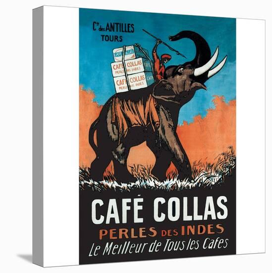 Cafe Collas-null-Stretched Canvas