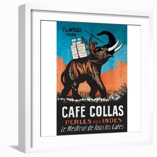 Cafe Collas-null-Framed Art Print