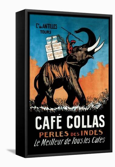 Cafe Collas-null-Framed Stretched Canvas