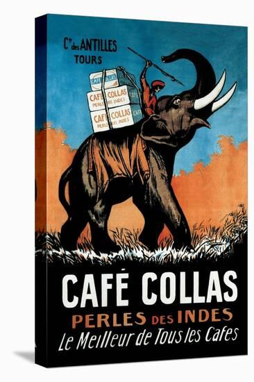 Cafe Collas-null-Stretched Canvas