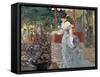 Cafe Concert, 1879-Edouard Manet-Framed Stretched Canvas