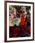 Cafe Concert Aux Ambassadeurs-Edgar Degas-Framed Giclee Print