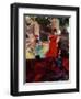 Cafe Concert Aux Ambassadeurs-Edgar Degas-Framed Giclee Print