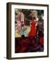 Cafe Concert Aux Ambassadeurs-Edgar Degas-Framed Giclee Print