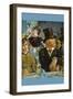 Cafe Concert-Edouard Manet-Framed Art Print