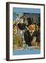 Cafe Concert-Edouard Manet-Framed Art Print