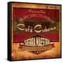 Café Cubano Sq-Jason Giacopelli-Framed Stretched Canvas