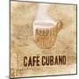 Cafe Cubano-OnRei-Mounted Art Print