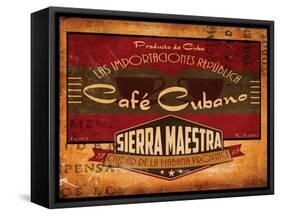 Cafe Cubano-Jason Giacopelli-Framed Stretched Canvas