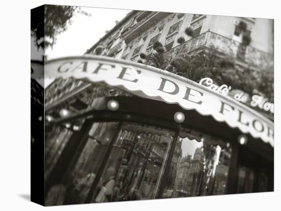 Cafe De Flore, Boulevard St. Germain, Paris, France-Jon Arnold-Stretched Canvas