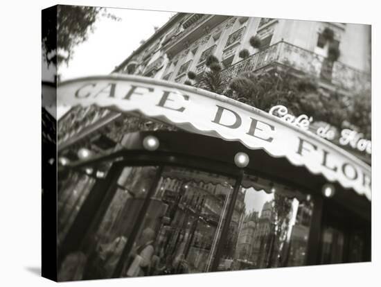 Cafe De Flore, Boulevard St. Germain, Paris, France-Jon Arnold-Stretched Canvas