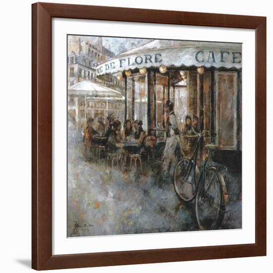 Cafe de Flore, Paris-Noemi Martin-Framed Art Print