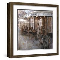 Cafe de Flore, Paris-Noemi Martin-Framed Giclee Print