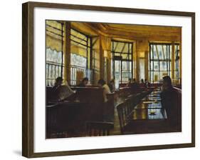 Cafe de Flore, Paris-Clive McCartney-Framed Giclee Print