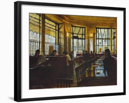 Cafe de Flore, Paris-Clive McCartney-Framed Giclee Print