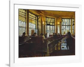 Cafe de Flore, Paris-Clive McCartney-Framed Giclee Print