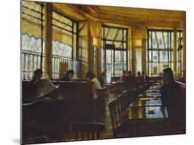 Cafe de Flore, Paris-Clive McCartney-Mounted Giclee Print