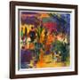 Cafe De La Place, St Paul De Vence-Peter Graham-Framed Giclee Print