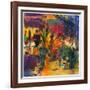 Cafe De La Place, St Paul De Vence-Peter Graham-Framed Giclee Print