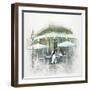 Café De Paris Afternoon-Jurgen Gottschlag-Framed Art Print