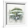 Café De Paris Afternoon-Jurgen Gottschlag-Framed Art Print