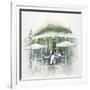 Café De Paris Afternoon-Jurgen Gottschlag-Framed Art Print