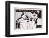 Cafe de Paris Des Dames-Rene Stein-Framed Art Print