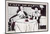 Cafe de Paris Des Dames-Rene Stein-Mounted Art Print