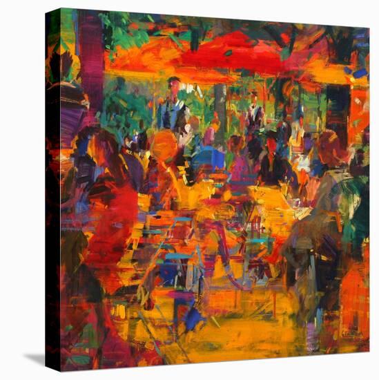 Cafe De Paris-Peter Graham-Stretched Canvas