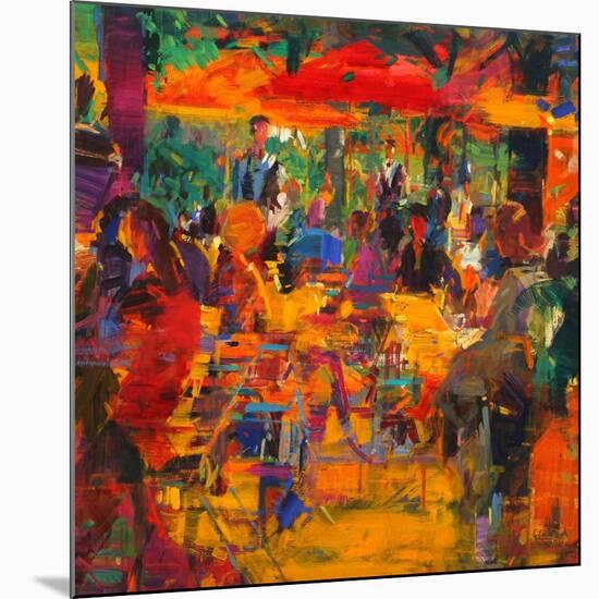 Cafe De Paris-Peter Graham-Mounted Giclee Print