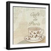 Cafe de Paris-Erin Clark-Framed Giclee Print