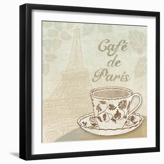 Cafe de Paris-Erin Clark-Framed Giclee Print